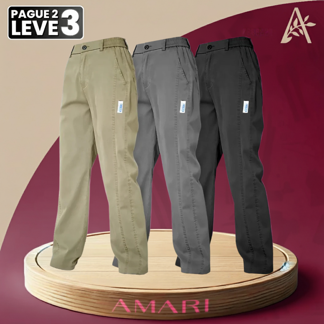 [Pague 2, Leve 3] Calça Feminina Aurora em Malha de Seda Gelo e Poliéster (Sua Nova Peça Favorita!)