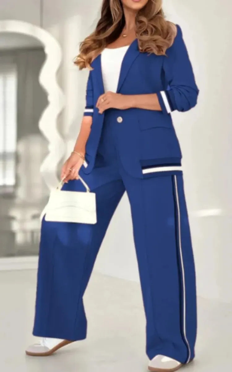 Conjunto Feminino Casaquinho e Calça Luiza